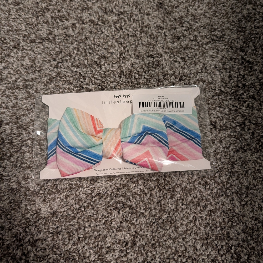 Little Sleepies Multicolor Hair Bow